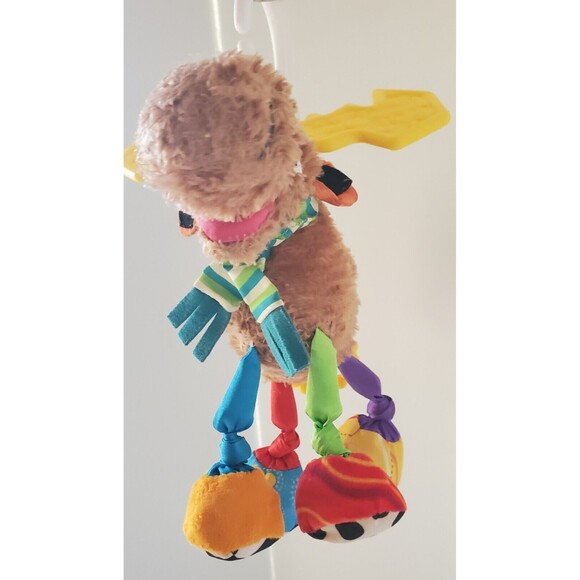 LAMAZE TOMY MORTIMER THE MOOSE BABY ACTIVITY TOY SQUEAKER Clip N Go Rattle Plush - Picture 4 of 9